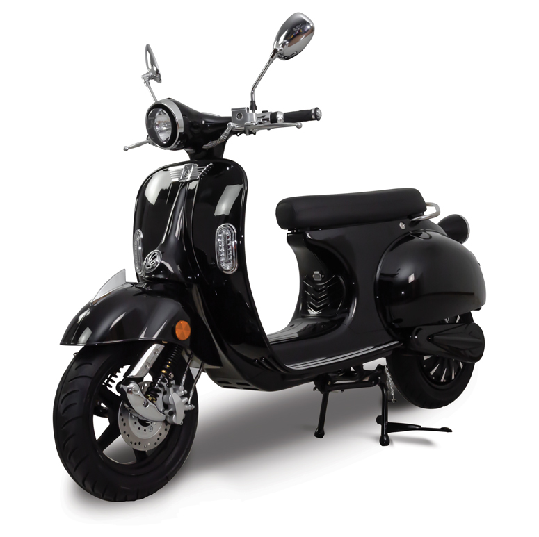 emoov EV 4000 ΗΛΕΚΤΡΙΚΟ SCOOTER ΜΑΥΡΟ, 4000W, 72V40Ah